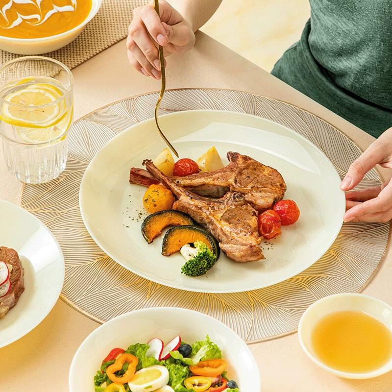 GLASSLOCK Minos Glass Tableware Set - 6 Piece