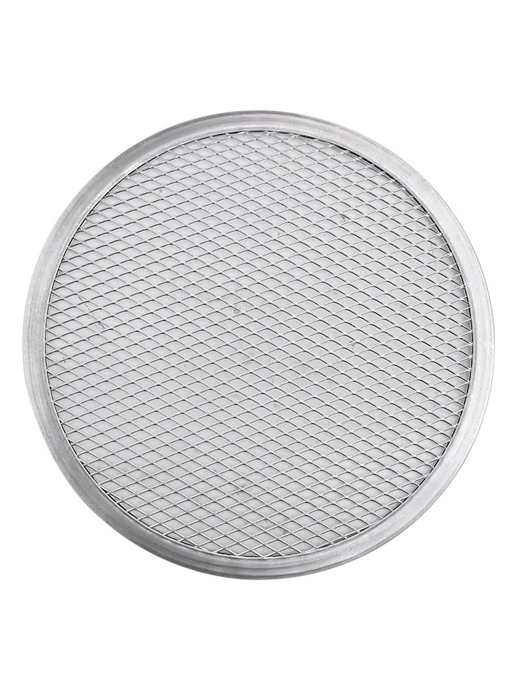 Baking Plate Tool Tools Gadgets Barbecue Essential Edge Pizza Mesh Plate Baking Outdoor Gadgets Tools Aluminum