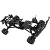RC Car Chassis Frame Kit Aluminium Alloy Frame with Wheel Hubs for   SCX24 C10 1/24 RC Car