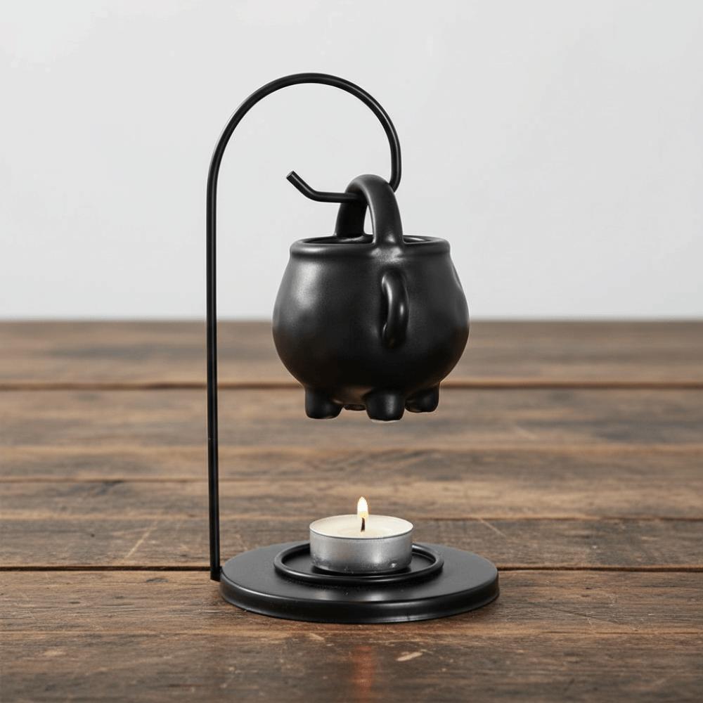 Decorative Ceramic Oil Diffuser Handmade Hanging Pot Candle Heater Aromatherapy Burner  Bedroom