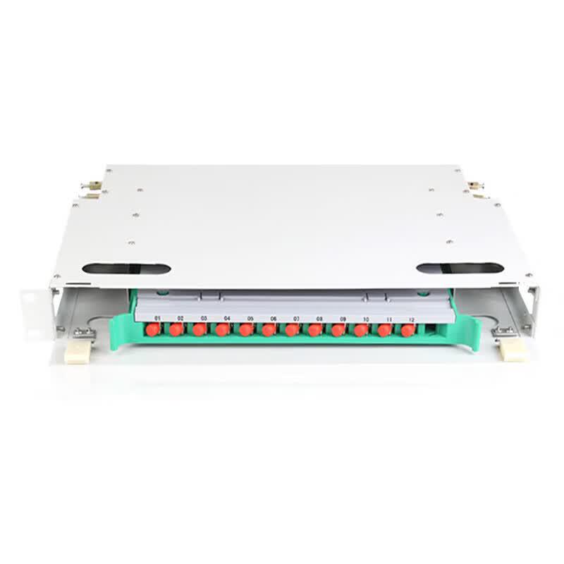 ZEROTURE 12-Core FC Single-Mode Fiber Optic ODF Rack