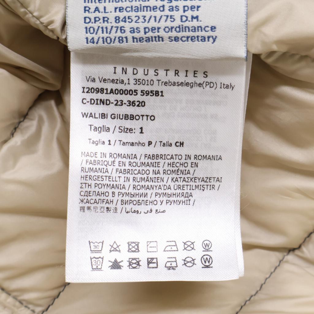 MONCLER [GRENOBLE] 2011 WALIBI Light Down Jacket Jacket 1 blackUsed