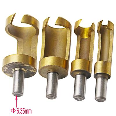 Cork Spike Hole Saw Hex Shank Drill Woodworking Tools Plug Cutter Drill Bits High Carbon Steel 6/8/13/16mm Hand Tools