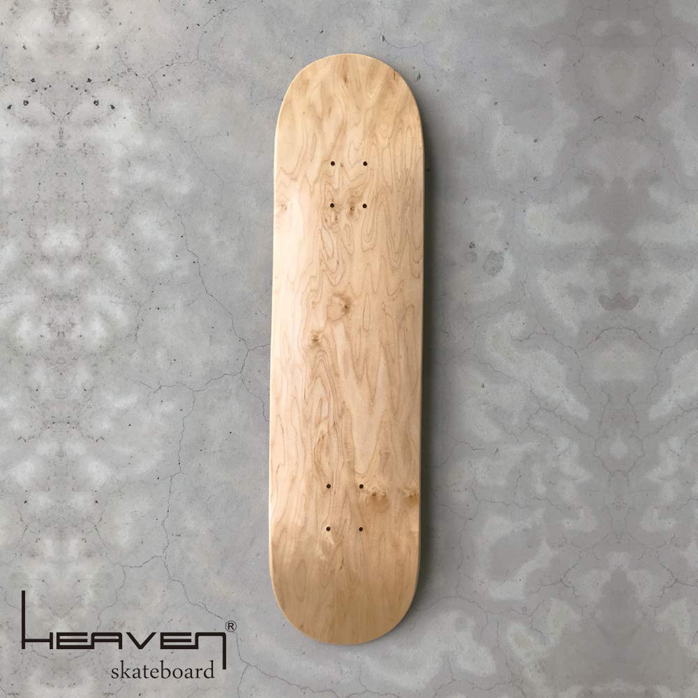 HEAVEN BLANK DECK Heaven Blank Deck 31 Inch Skateboard Deck 31 X Inches X (Natural, 8.0 (approximately 78.7 20.3 Cm))