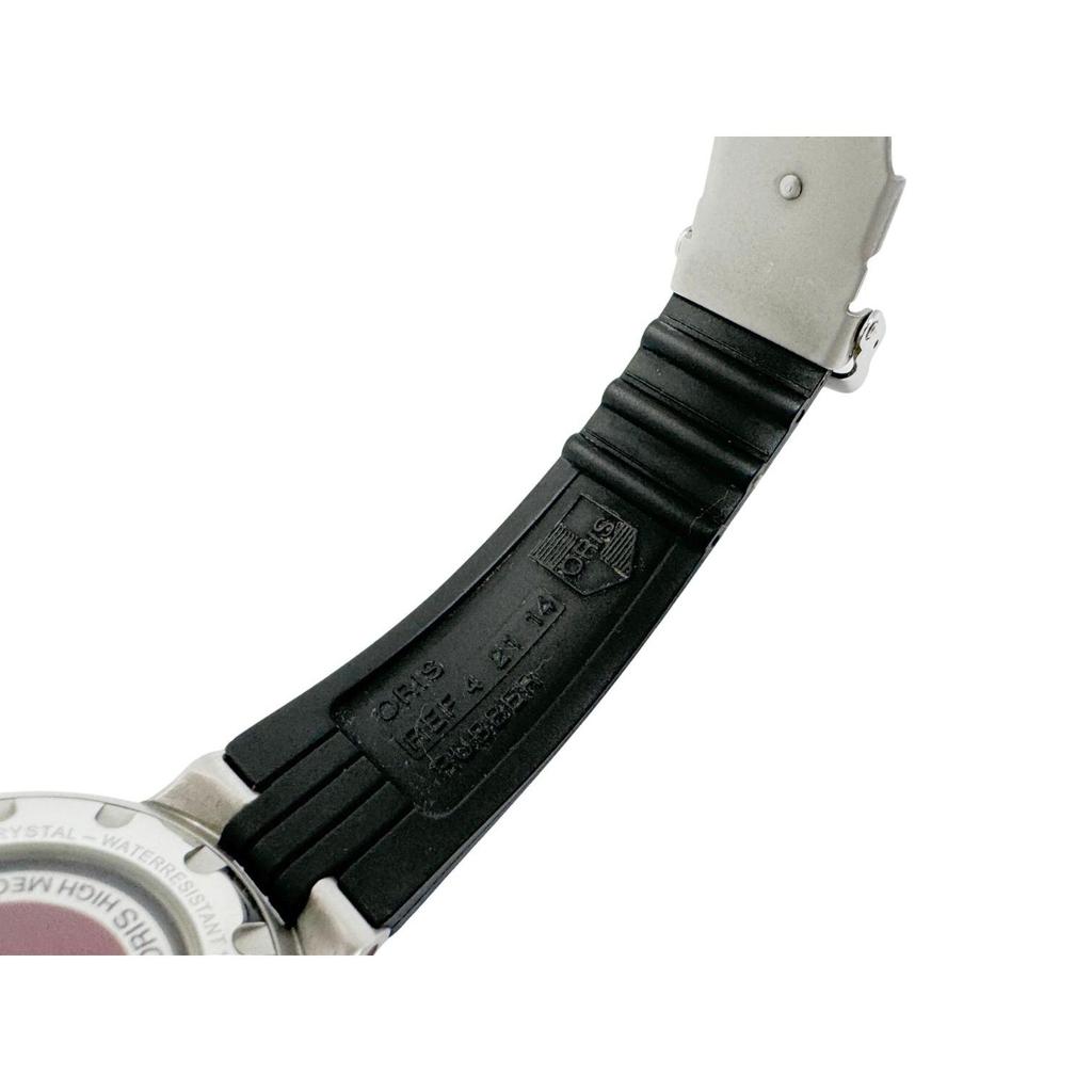 Used [ORIS TT1 Day Date] 7523-44 Used men's watch automatic winding black dial  A rank 