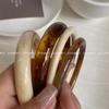 Korean Minimalist Acrylic Marble Pattern Vintage Bracelet for Women