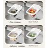 1Pcs Sink Filter Basket Kitchen Sink Strainer Kitchen Food Waste Filter Multifunctional Fruit Vegetables Cleaning Strainer