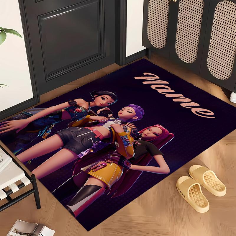 HUNTRIX (36) Personalized Name Office Carpet Stylish Decor for Living Room Bedroom Kitchen