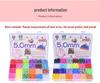 48-Color Perler & Hama Beads Set, 4800-Piece Educational 3D Puzzle Toy for Kids