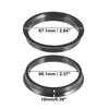 X Autohaux 2pcs Plastic Car Wheel Hub Centric Rings Wheel Bore Center 67.1-54.1 67.1-56.1 67.1-60.1 67.1-63.4 67.1-66.1mm