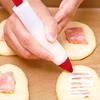 1Pcs Silicone Embossing Pen Set Chocolate Cream Writing Pen Embossing Mouth Cake Baking Biscuit Dessert Decorative Pen