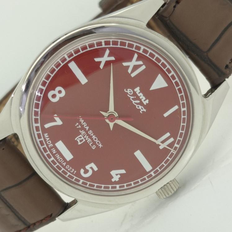 

Б/У HMT PILOT INDIAN МУЖСКИЕ МЕХАНИЧЕСКИЕ ЧАСЫ a413110-1 Sku009-a413110