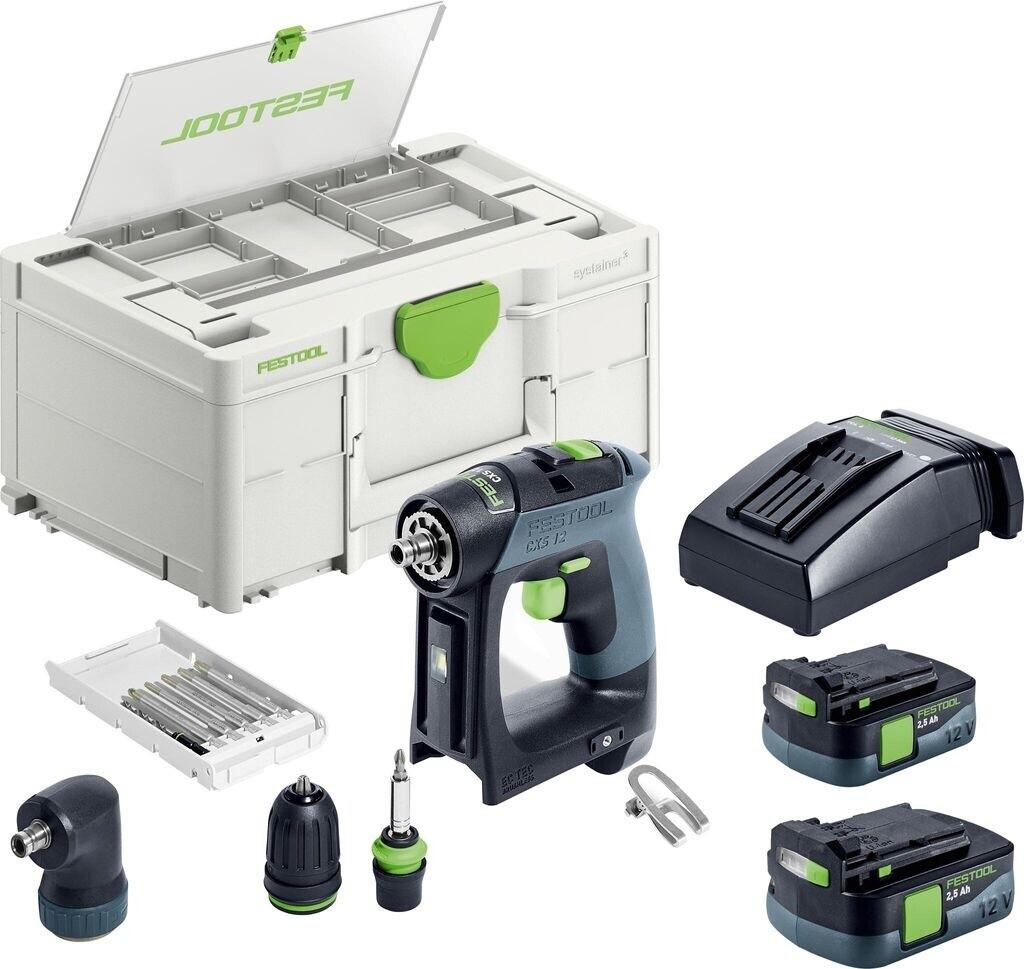 Taladro-atornillador Festool CXS Li2,5-Set (576865)