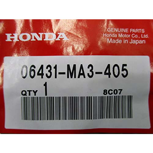 New Honda Genuine Motorcycle Parts Grom Front Brake Caliper Piston Seal Genuine 06431-MA3-405 Forza Fusion Steed 400 VTR250 CBR250R CR125R XR250R Fore