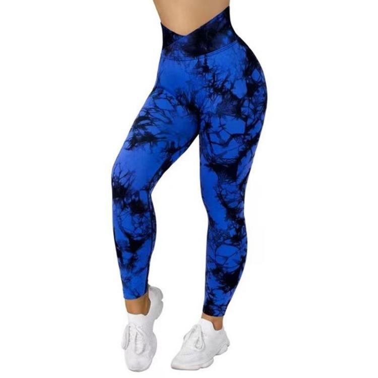 Women Seamless Tie Dye Yoga Leggings Sport Pants Athletic Workout Tights Fitness Gym Wear Female Sports Leggings