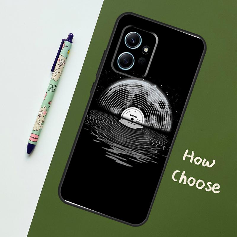 

Vinyl DJ Record Art Case For Xiaomi Redmi Note 13 10 11 12 14 15 Pro Plus Cover For Redmi 15C 15 14C 10C 12C 13C Redmi Note 11 Pro