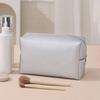 Portable Cosmetic Bag Stylish Zippered Makeup Pouch Travel Toiletry Organizer for Women Lipstick Makeup Brushes