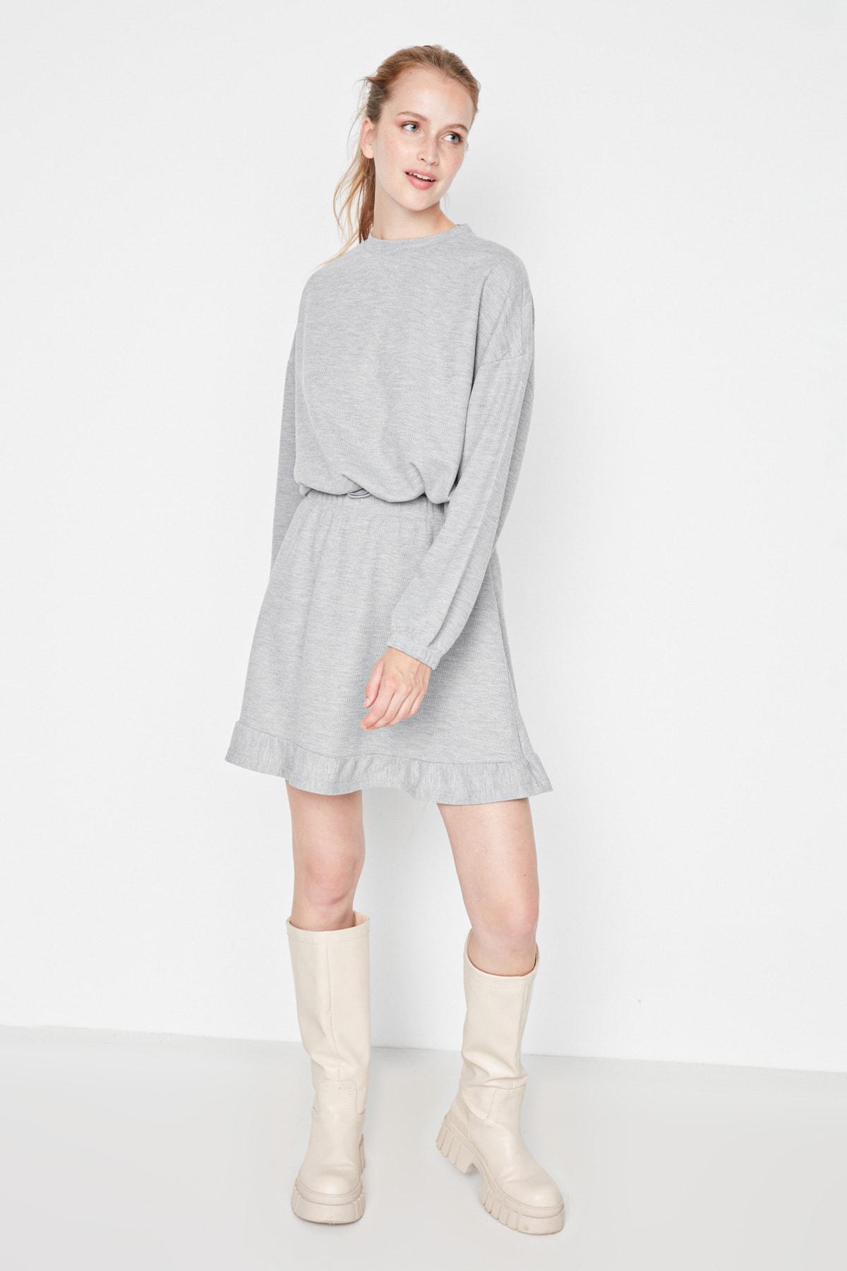 

Комплект из двух предметов - Серый - Свободный крой