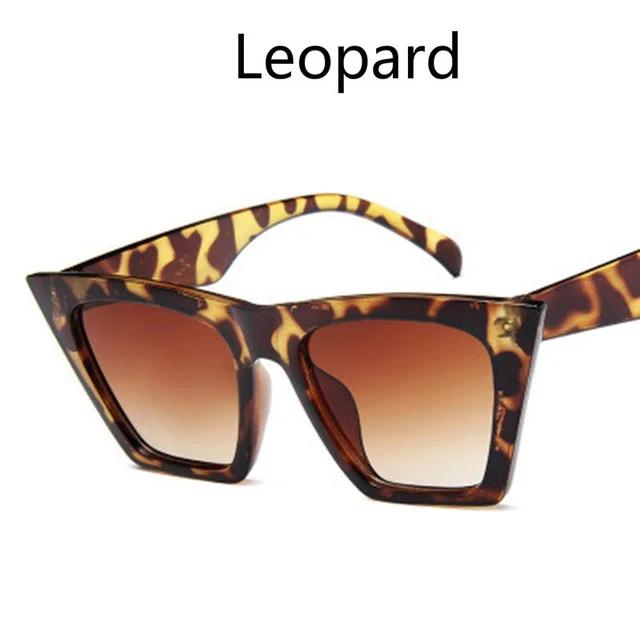Damskie nowe okulary przeciwsłoneczne kocie oczy unisex Retro kwadratowa ramka ponadgabarytowe okulary okulary UV400 odcienie okulary podróżna ochrona oczu