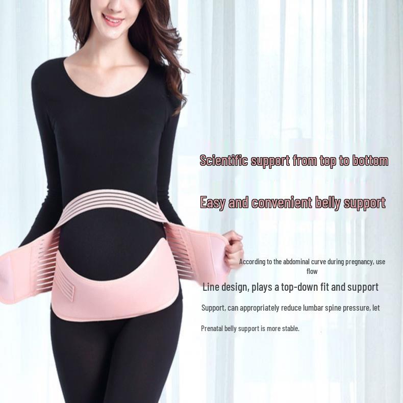 Breathable Adjustable Maternity Belly & Back Support Belt