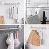 Stainless Steel S-hook Kitchen Hooks Are Commonly Used. Solid Hooks Are Non-magnetic