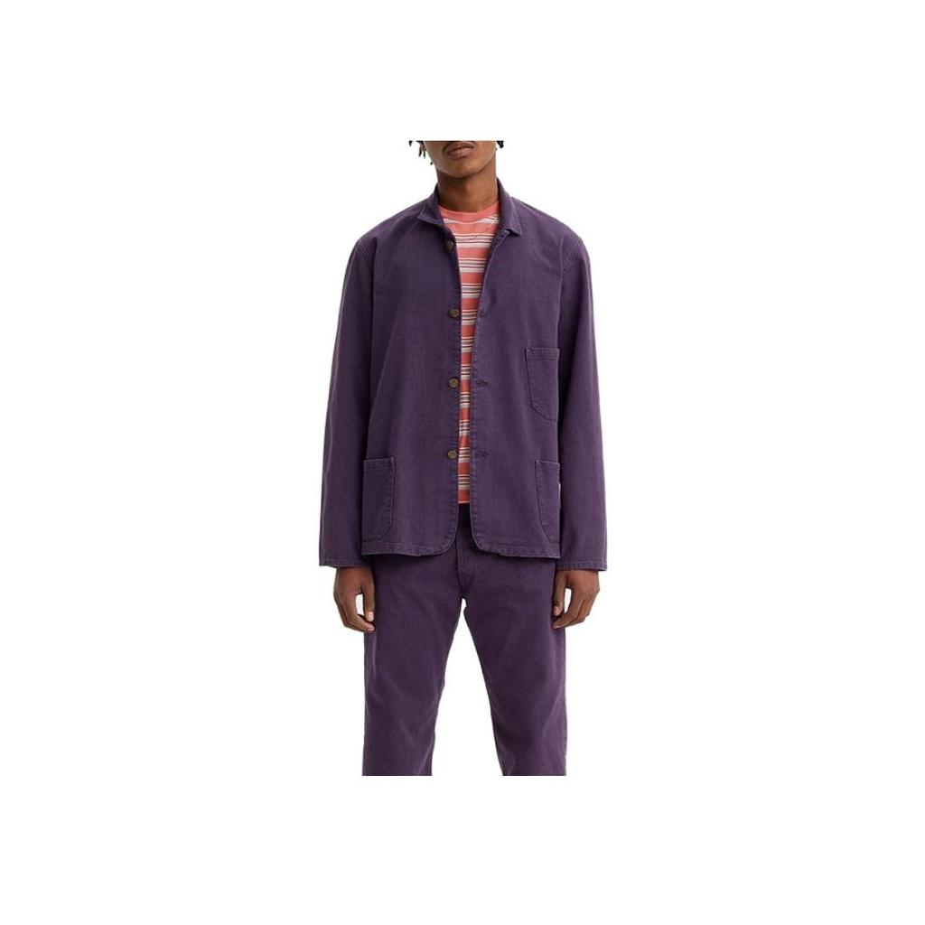 Levis Lvc Series Ss23 Twill Work Jacket Men Jackets Dark-Blue 71964-0011