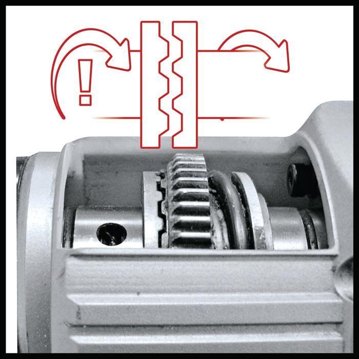 Einhell Marteau Perforateur TC-RH 800 4F (800 W, 2.6 Joules, Mécanisme De Frappe Pneumatique, Mandrin SDS-Plus, Coffret E-Box)