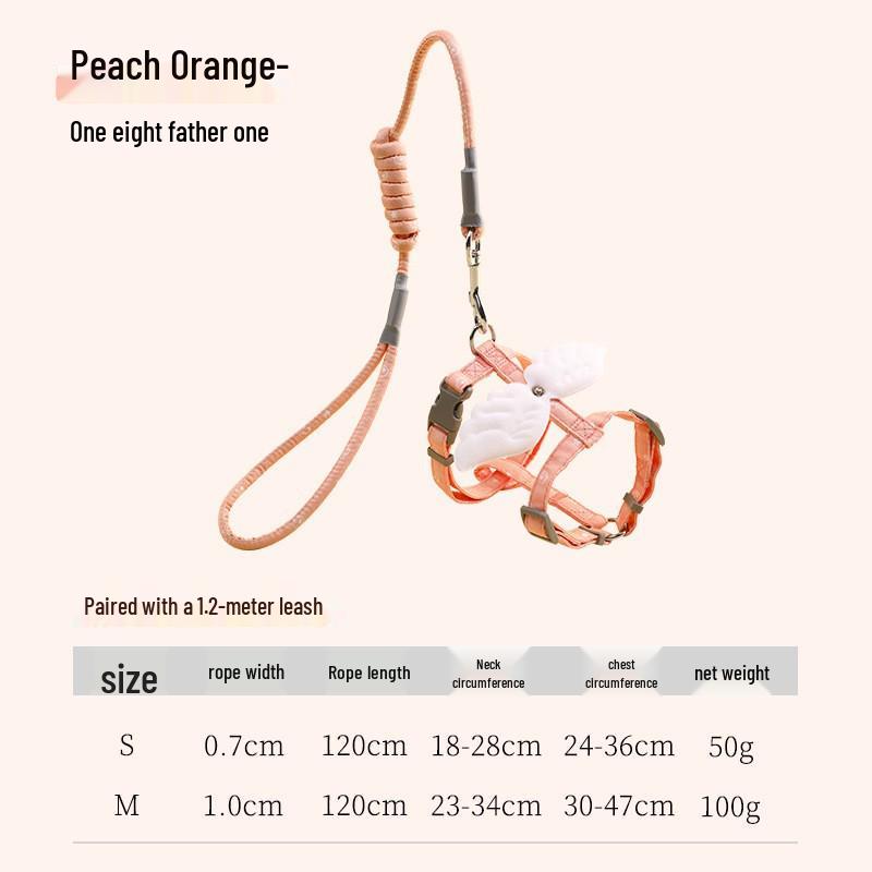 Little Bee Cat & Small Dog Harness and Leash Set