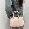 Niche Design Single Shoulder Crossbody Boston Bag Women'S Retro High-End Portable Small Square Bag