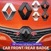 Poklice Pro Renault Megane 2 3 Clio Duster Captur Logan Koleos Autopříslušenství Znak na přední kapotu auta Samolepka Zadní kufr ABS