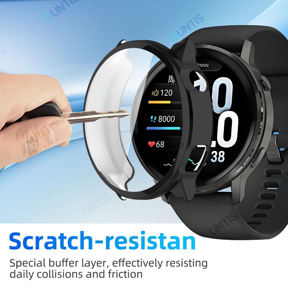 Case for Garmin Venu 4 41MM 45MM Soft TPU Face Screen Protector Cover All-Around Protective Bumper for Venu4 Accessories