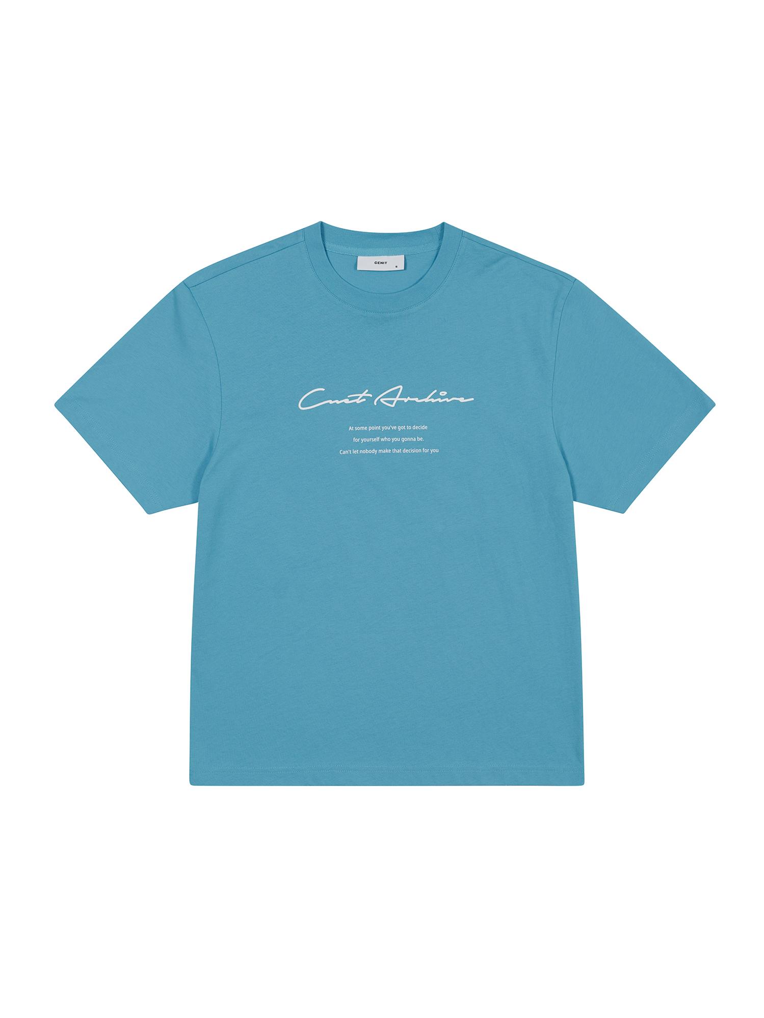 Senit Contemporary T-Shirt Blue S