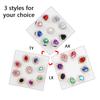 1PC Diamond Shoelaces Decoration Shiny Rhinestones Buckle Luxurious Shoes Accessories Plastic Shoe Charms Design for Sneaker AF1