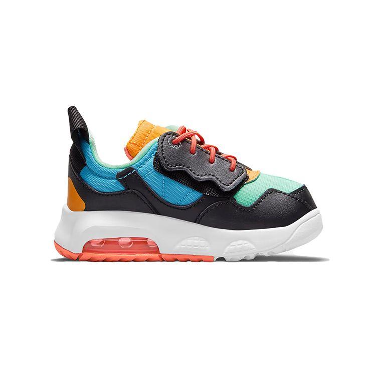 Air Jordan MA2 TD Black Light Blue Fury Baby Sneakers Multi-Color Green-Glow CW6596-043