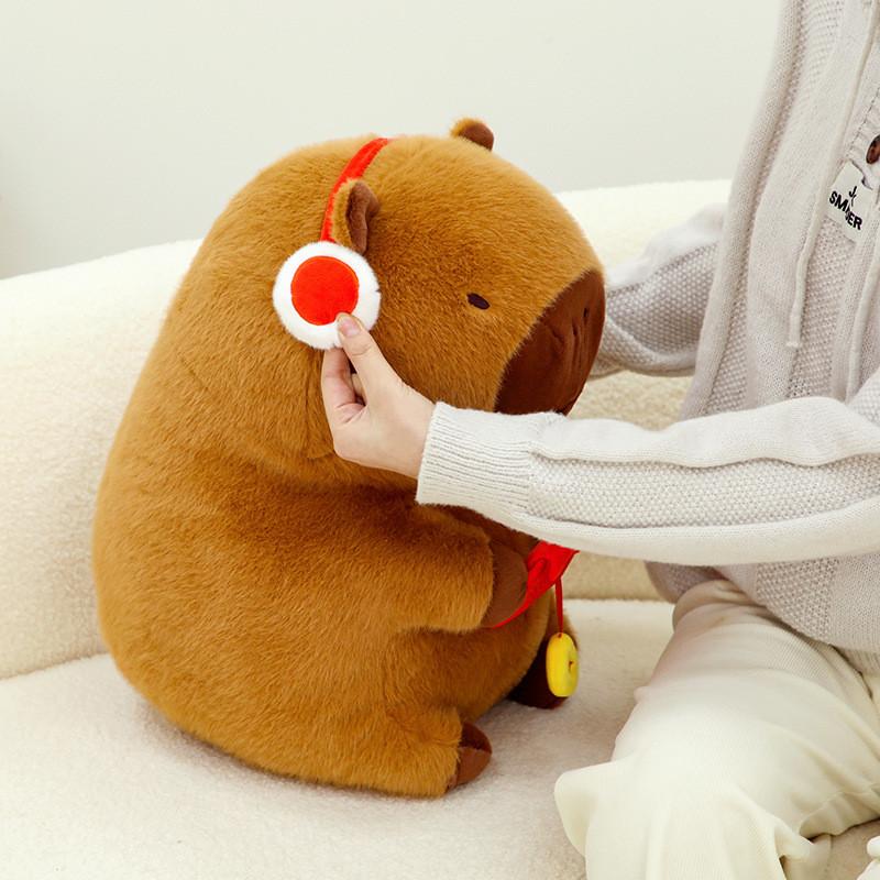 Adorable New Fun Capybara Plush Doll For New Year Red Envelope Gift Soft Toy