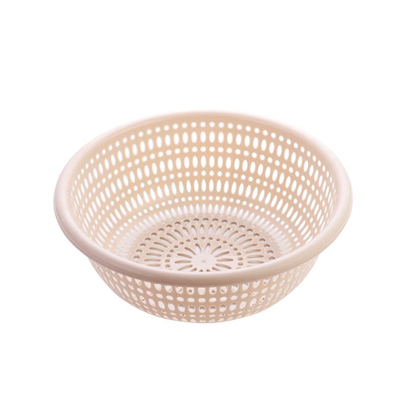 Thickened Plastic Colander & Rice Washing Sieve for Fruits, Vegetables, and Grains