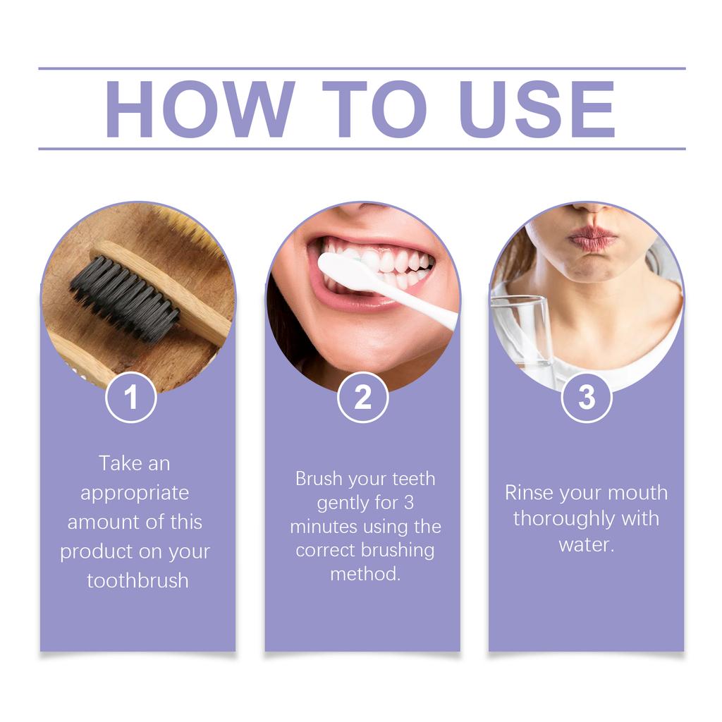 Probiotic Toothpaste Whitening Reduce Teeth Stains Improve Tooth Yellowing Double Mint Fragrance Refreshing Breath Toothpaste