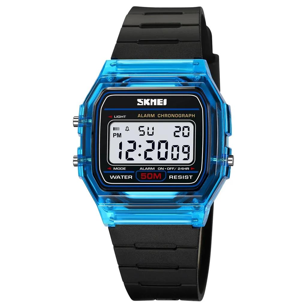 SKMEI 2056 Waterproof Sports Watch for Men Women Electronic Countdown Boy Girl Digital Date Wristwatches Woman Reloj Masculino