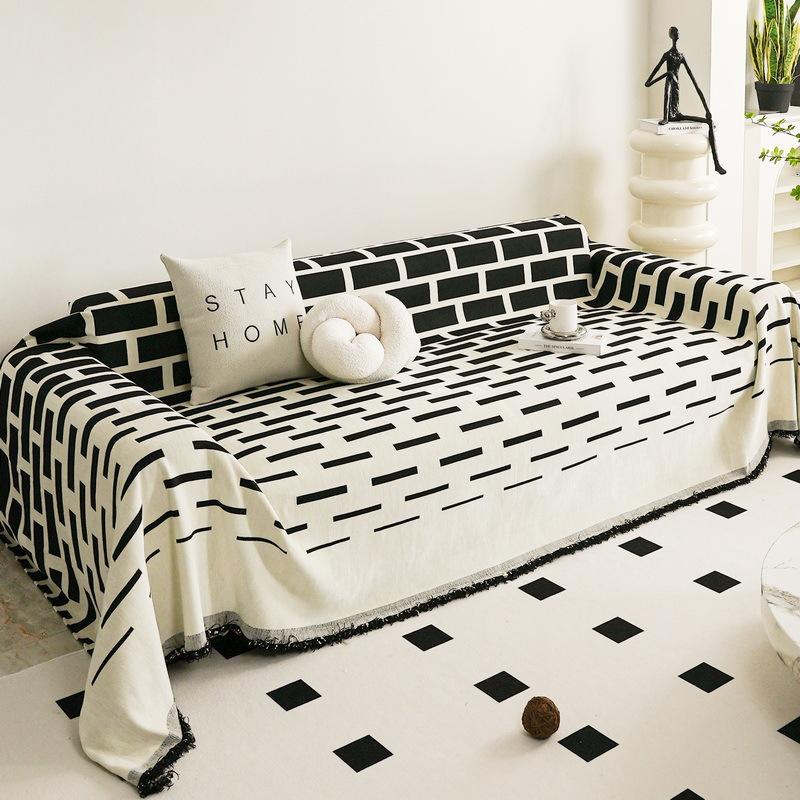 Sofa Towel for All Seasons, Non-slip Cushion, New Artistic Sofa Cover Cloth, Full Cover Cover