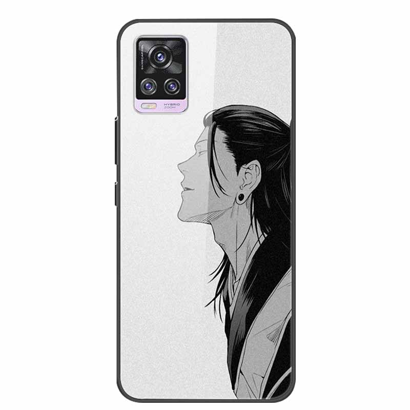 6.44" Tempered Glass Case For Vivo V20 Pro Case V 20 Pro Soft Bumper Hard Back Cover For Vivo V20 Pro 2020 Phone Case Coque Para
