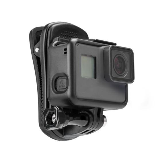 TELESIN Rotatable Sport Camera Clip for GoPro Hero 8/7/6/5/XiaoYi/Osmo Action