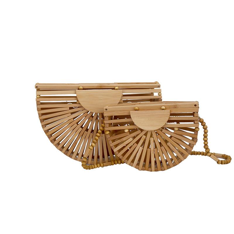 Woven Straw Bag For Women With Openwork Design Perfect For Beach And Casual Outings