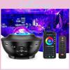 Stunning Laser Starry Sky Projector And Water Wave Night Light With Bluetooth Speaker