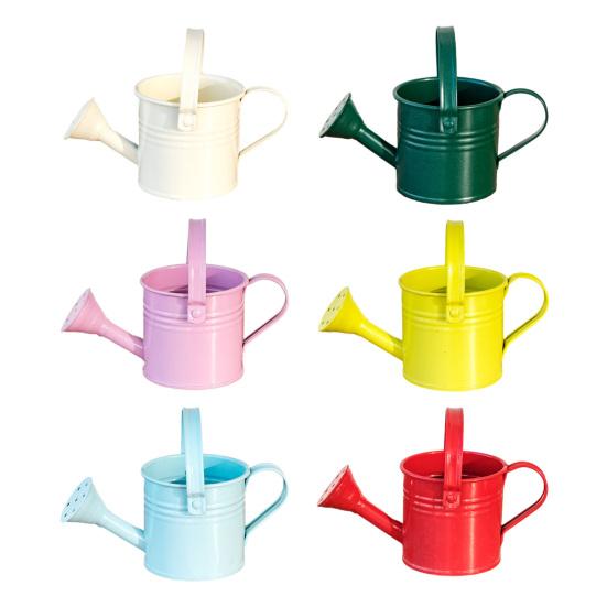 Metallgießkanne mit Brausekopf Langer Auslauf Gießkanne Kleine Gießkanne Indoor-Gartengerät für Zuhause Balkon Terrasse Büro Topfpflanzen