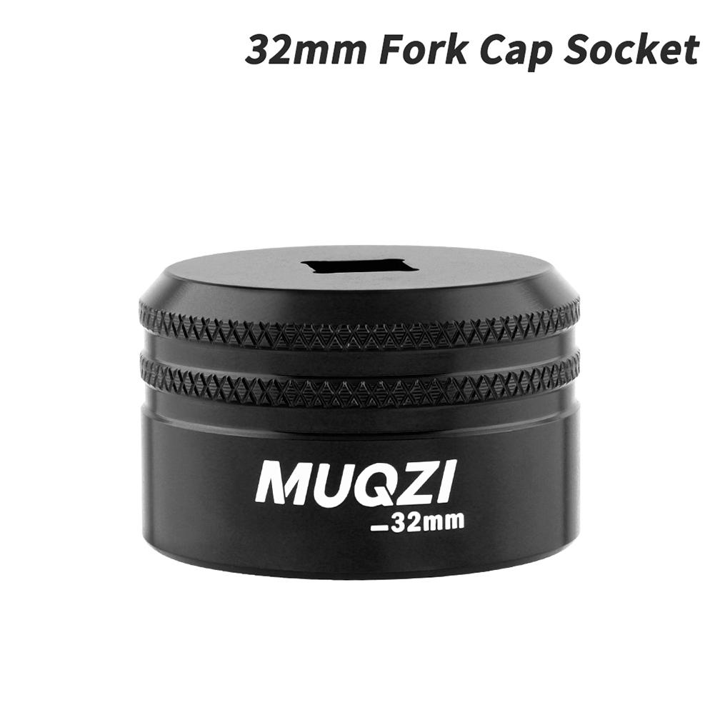 26/28/32mm Bike Fork Topcap Socket Aluminum Alloy Bicycle Fork Topcap Socket for ROCKSHOX/EPICON/X-FUSION Front Fork