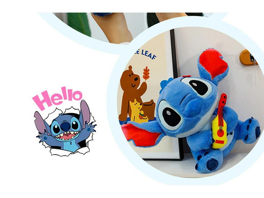 New Stitch Guitar Plush Toy - Lilo & Stitch Claw Machine Exchange Birthday Gift