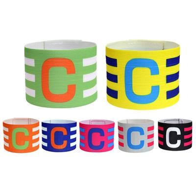 1-3pc Football Captain Armband Adjustable Arm Band Leader Competition Soccer Player Captain Group Armband Brazalete Capitan Band