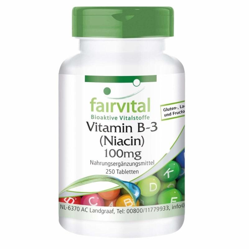 

Fairvital Vitamin B-3 100 mg 250 Tablets