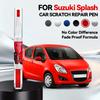 Für Suzuki Splash 2008-2014 XB Lackreparaturstift Touch-Up Kratzerentferner DIY Autozubehör Schwarz Weiß Grün Grau Silber Blau