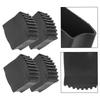 4 Rubber Replacement Feet for Wooden and For Aluminium Ladders Designed To Improve Ladder Balance and Prevent Damage